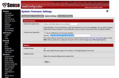 From here, click in the textbox ‘Path to file to be edited’. . Pfsense unable to check for updates